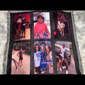 9 panel picture blanket